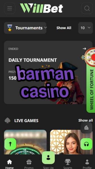 Barman Casino - Bartender-Themed Casino-www.bdqngd.com